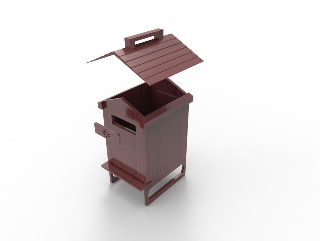 Solidworks 3D and 2D for a CNC Beehive_ P024